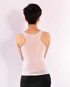 img 2 attached to Smooth Mesh Chest Binder Tank Top Vest For Women, Ideal For Tomboys And Lesbians During Summer