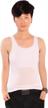 smooth mesh chest binder tank top vest for women, ideal for tomboys and lesbians during summer logo