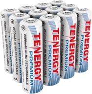 tenergy premium rechargeable batteries capacity household supplies - household batteries logo