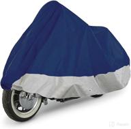 🏍️ fh group mc701-xxl xx-large premium outdoor motorcycle cover (blue) - ultimate protection for your motorcycle логотип