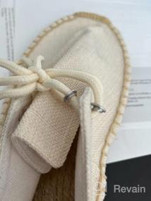 img 6 attached to Kentti Casual Canvas Espadrille Shoes