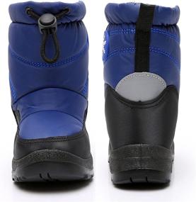 img 3 attached to 👞 Blikcon Outdoor Weather Winter Toddler Boys' Shoes - The Perfect Outdoor Companion