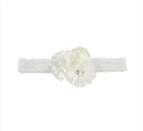 img 2 attached to Cute Lace Flower Elastic Headband Baby Care ~ Hair Care