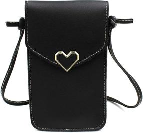 img 3 attached to RARITYUS Multi Layer Crossbody Leather Shoulder Women's Handbags & Wallets ~ Shoulder Bags