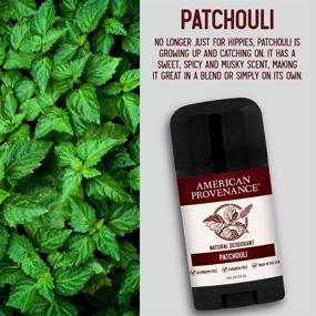 img 1 attached to Patchouli American Provenance Aluminum Free Deodorant