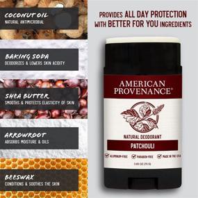 img 2 attached to Patchouli American Provenance Aluminum Free Deodorant