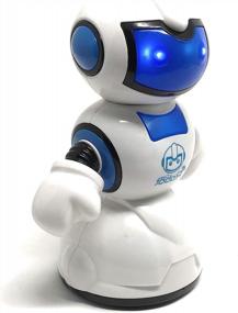 img 3 attached to KIDSTHRILL Smart Robot Toy: Remote Control Action, Music & Lights, Cheerful Dancing For Boys & Girls Ages 3+