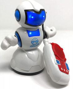 img 4 attached to KIDSTHRILL Smart Robot Toy: Remote Control Action, Music & Lights, Cheerful Dancing For Boys & Girls Ages 3+