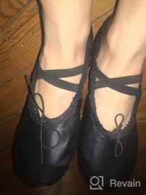 img 2 attached to Women'S Ballet Dance Shoes: Adult Gymnastic Slippers For Dancing Performance