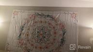 img 1 attached to Pink Simpkeely Mandala Floral Medallion Tapestry - Sketched Clara Flower Plant Boho Wall Hanging For Bedroom Living Room Dorm Home Decor 59.1 X 80 Inches review by Tasha Price