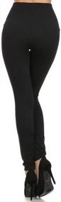 img 2 attached to Women'S Thick Winter Fleece Leggings - High Waist, Full Length & Seamless From USBingoshop