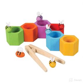 img 2 attached to 🐝 Enhance Fine Motor Skills with Amazon Basics Fine Motor Bee Hive, 4-Pack!