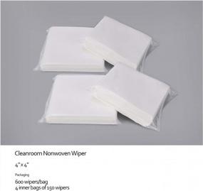 img 1 attached to AAwipes Cleanroom Wipers: High Quality, Lint-Free Wipes For Lab, Electronics, And Pharma Industries