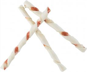 img 2 attached to Dingo Twist Sticks: Delicious Bacon Flavored Snacks For Dogs - 35 Pack