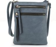 👜 deluxity women's handbags & wallets with functional pockets - versatile crossbody bags logo