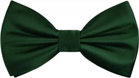 img 4 attached to 🎩 Adjustable Green Pre-Tied Formal Tuxedo