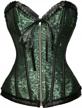 get the perfect hourglass figure with bslingerie® women's overbust waist cincher corset top logo