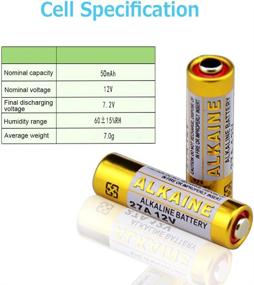 img 3 attached to 27A 12V Alkaline Battery 5 Pack