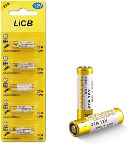 img 4 attached to 27A 12V Alkaline Battery 5 Pack