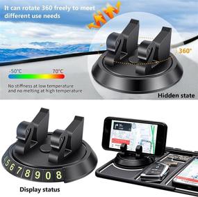 img 2 attached to Non Slip Multifunctional Dashboard Universal Anti Slip Car Electronics & Accessories