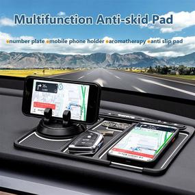 img 3 attached to Non Slip Multifunctional Dashboard Universal Anti Slip Car Electronics & Accessories