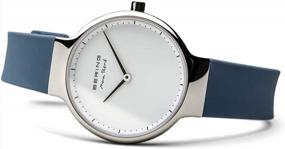 img 2 attached to Stylish And Durable: BERING Women'S Quartz Watch With Comfortable Silicone Strap