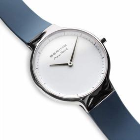 img 1 attached to Stylish And Durable: BERING Women'S Quartz Watch With Comfortable Silicone Strap