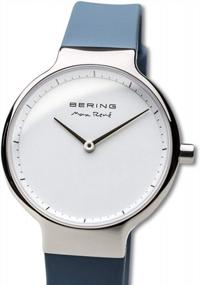 img 3 attached to Stylish And Durable: BERING Women'S Quartz Watch With Comfortable Silicone Strap