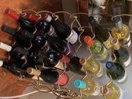 картинка 1 прикреплена к отзыву Sorbus® 3-Tier Stackable Wine Rack - Classic Style Wine Racks For Bottles - Perfect For Bar, Wine Cellar, Basement, Cabinet, Pantry, Etc - Hold 12 Bottles, Metal (Copper) от Hurst Batiste