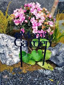 img 3 attached to Восхитительный 16-дюймовый металлический садовый знак CINPIUK - идеальный подарок на день рождения мамы-садовника!