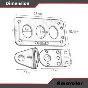 img 3 attached to Amavoler Horizontal Vertical Compatible Kawasaki