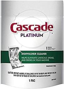 img 3 attached to 💧 Cascade Platinum Dishwasher Cleaner – Fresh Scent Pac Combo