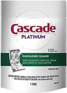 💧 cascade platinum dishwasher cleaner – fresh scent pac combo logo