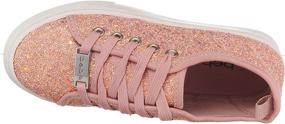 img 1 attached to 👟 Glitter Sneakers Trainers for Girls - 26 Stylish Accessories, Available via Flats