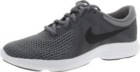 img 4 attached to Nike Revolution Running Pink Cool Grey White Girls' Shoes : Athletic