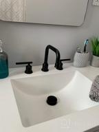 img 1 attached to Upgrade Your Bathroom With WOWOW 8-Inch Widespread High Arc Faucet review by Brian Quenzer