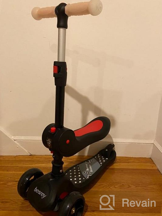 img 1 attached to Get Your Kids Moving With Besrey'S Adjustable Kick Scooter - Perfect For Ages 2-10! review by Joshua Wheeler