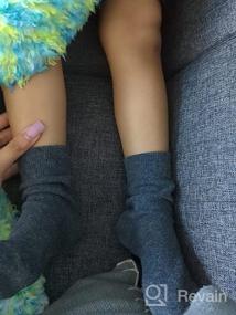 img 6 attached to Cерия носков с встречным отворотом для девочек EPEIUS - безшовные хлопковые носки в школьную форму - набор из 6 - идеальны для детей, мальчиков