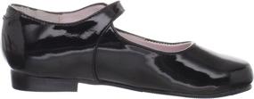 img 1 attached to 👠 Nina Little Bonnett Black Girls' Shoes - Stylish Flats for Toddlers