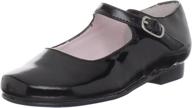 👠 nina little bonnett black girls' shoes - stylish flats for toddlers логотип