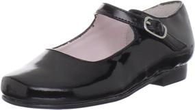 img 4 attached to 👠 Nina Little Bonnett Black Girls' Shoes - Stylish Flats for Toddlers