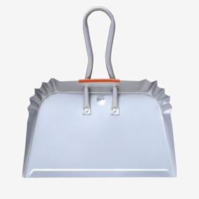 img 2 attached to SWOPT Multi-Surface Cleaning Kit: Angled Broom Head, Push Broom Head & 17" Steel Dustpan