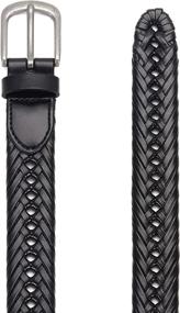 img 1 attached to CHAOREN Braided Leather Belts: Elevate Your Casual Style with Premium Men's Accessories