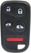 ocpty 1x uncut keyless entry remote control key fob for honda odyssey 3.5l 01-04 oucg8d440ha replacement logo