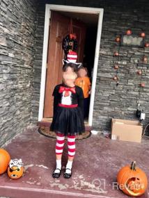 img 5 attached to Подготовьте своего малыша к Хэллоуину с официально лицензированным костюмом доктора Сьюза «Кот в шляпе» от Spirit Halloween