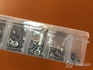 img 1 attached to Complete Stainless Steel Nuts And Bolts Assortment Kit With Hex Wrenches - A Must-Have For DIY And Industrial Projects review by Jeremy Watkins
