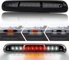 img 4 attached to Chrome Housing/Smoke Lens Rear Roof Center LED Third 3Rd Brake Cargo Light Replacement For Chevy SilveradoGMC Sierra 1500/2500 HD/3500 HD (2007-2014)