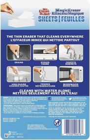 img 3 attached to 🧽 Mr. Clean Magic Eraser Cleaning Sheets – Thin, Flexible & Disposable, 8 Count: Unleashing the Power of a Magic Eraser!