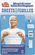 🧽 mr. clean magic eraser cleaning sheets – thin, flexible & disposable, 8 count: unleashing the power of a magic eraser! логотип