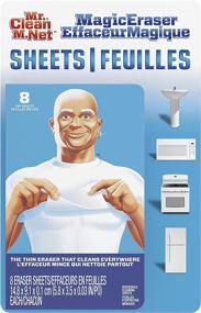 img 4 attached to 🧽 Mr. Clean Magic Eraser Cleaning Sheets – Thin, Flexible & Disposable, 8 Count: Unleashing the Power of a Magic Eraser!